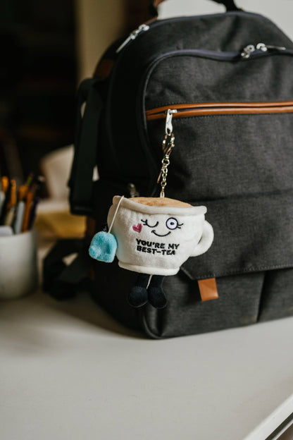 You'Re My Besttea Plush Bag Charm  Soft Cuddly Toy Funny