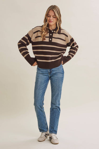 Sunday Harbor Stripe Knit