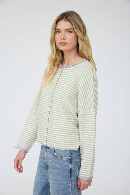 Driftwood Stripe Cardigan