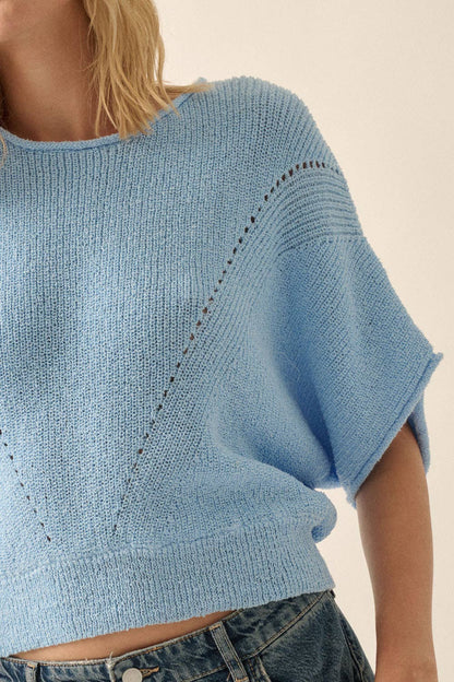 The Willow Pointelle Sweater