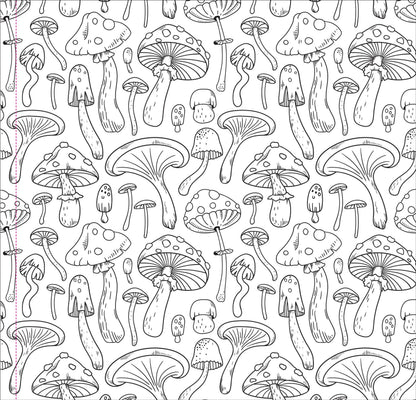 Mushrooms Adult Coloring Book,Mushrooms Adult Coloring Book