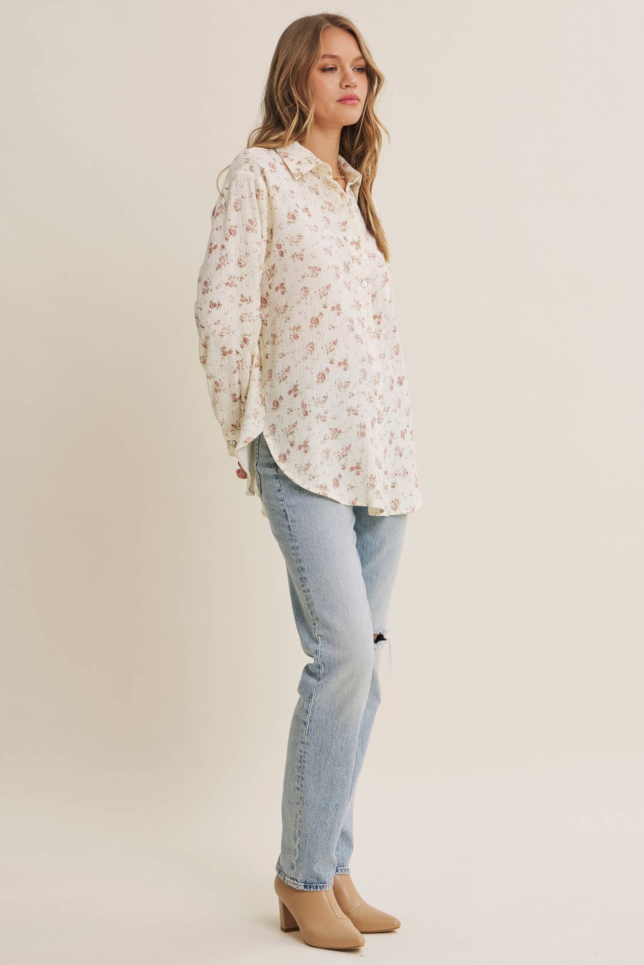 Soft Wind Floral Top
