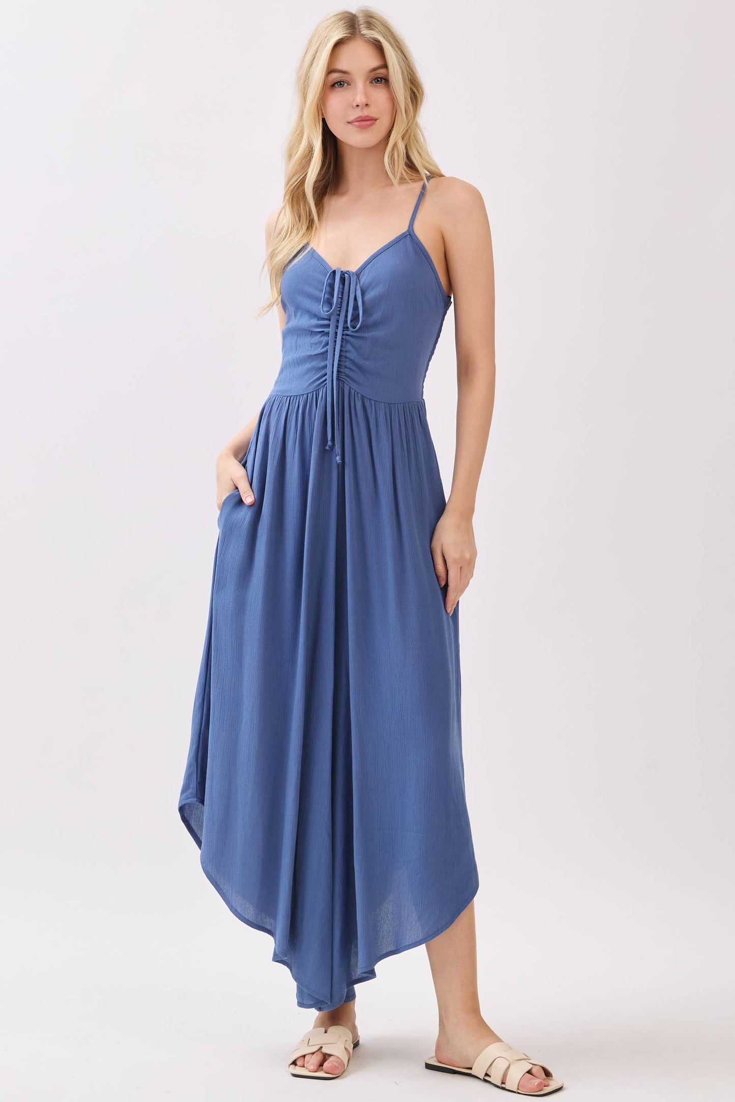 The Shoreline Woven Jumpsuit