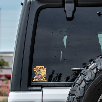 On The Way To Get My Shit Together Sticker