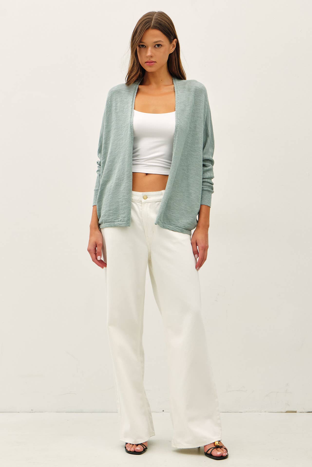 Spring Dolman Sleeve Cardi