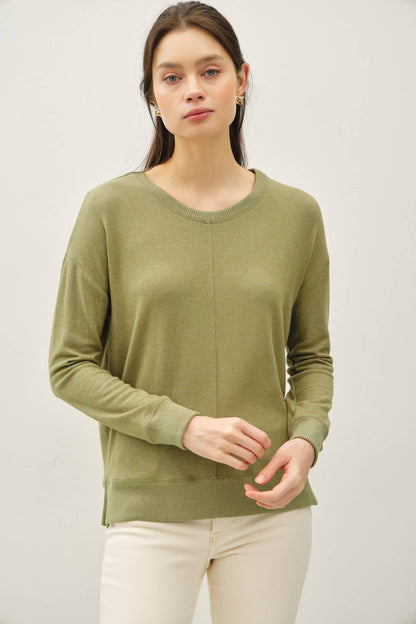 Buttery Soft Hacci Knit Top
