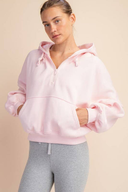 Go To Quarter Zip French Terry