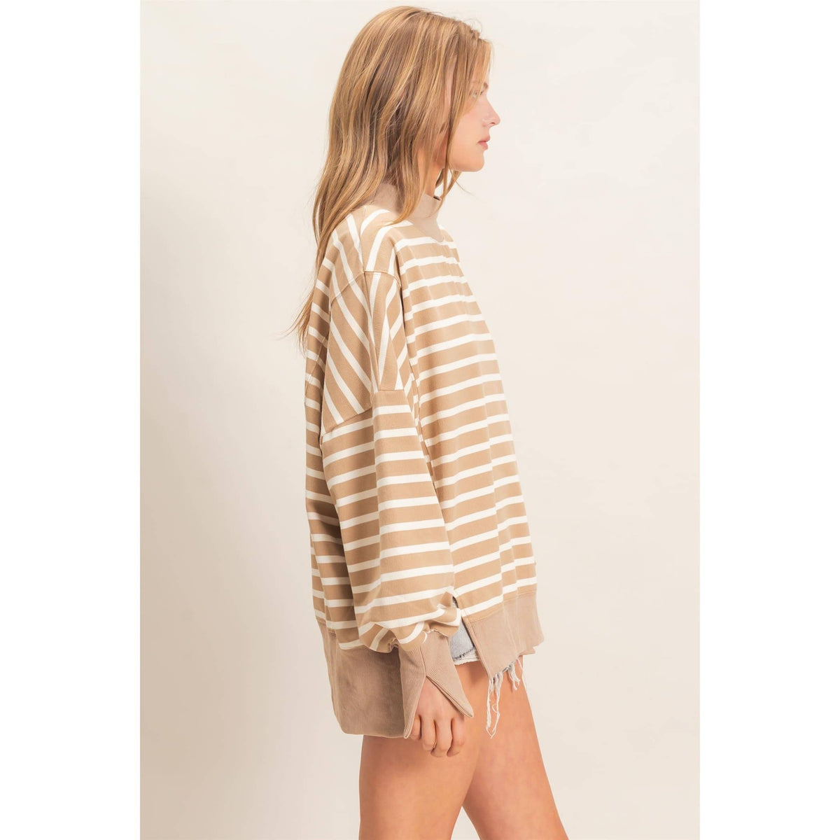 Harbor Stripe Pullover