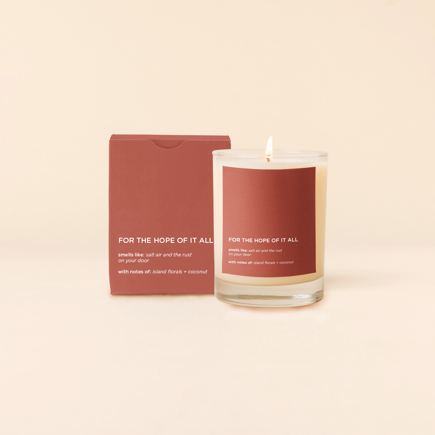 Candle Rocks Glass