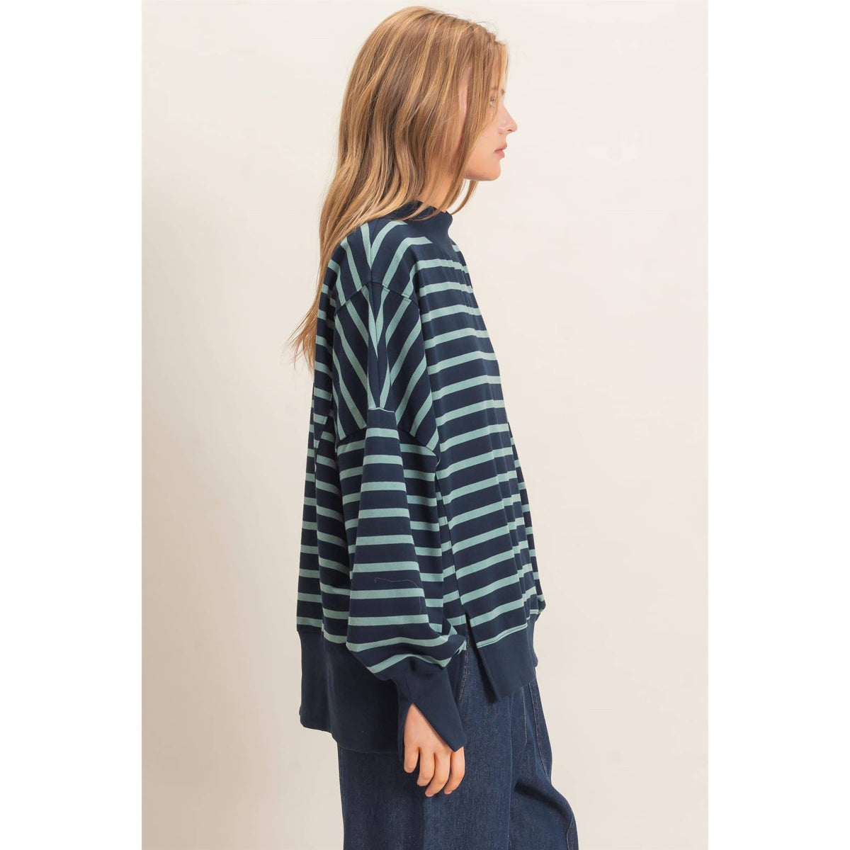 Harbor Stripe Pullover