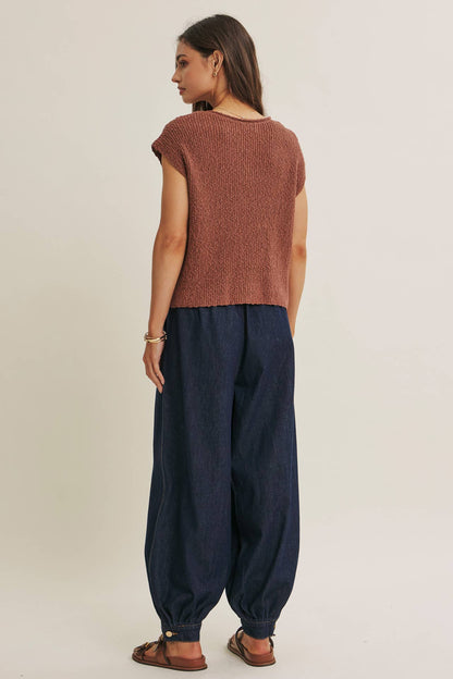 Breezy Cotton Sweater