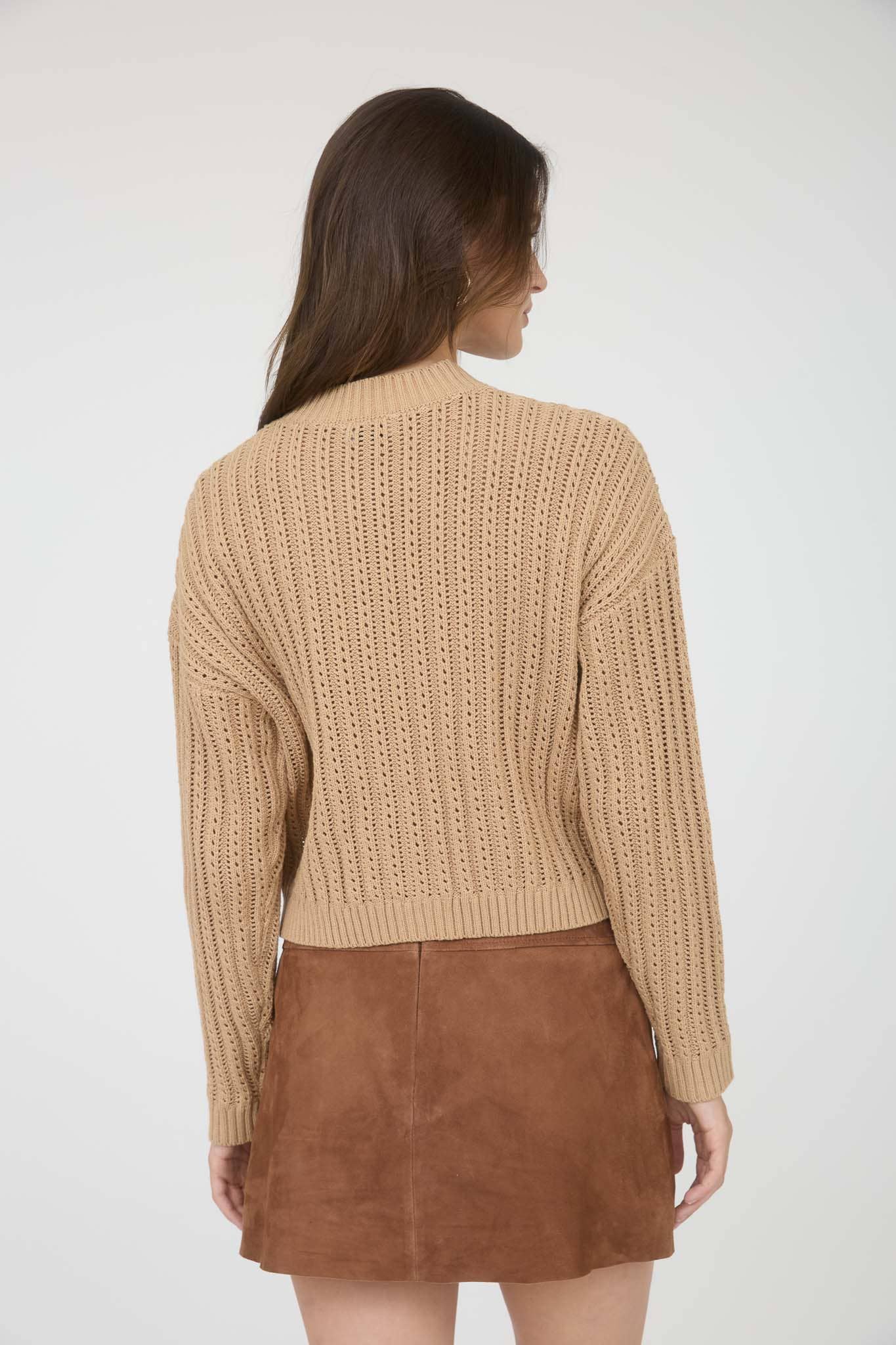 Softest Lightweight Cable Knit Sweater