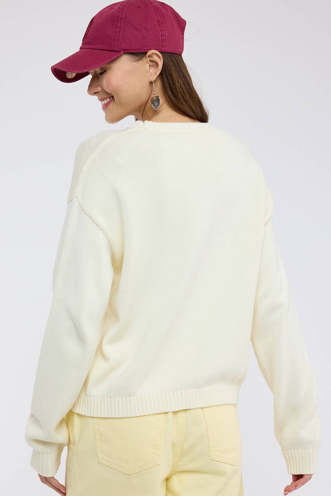 MALLARD DUCK KNIT SWEATER / WL25-12426
