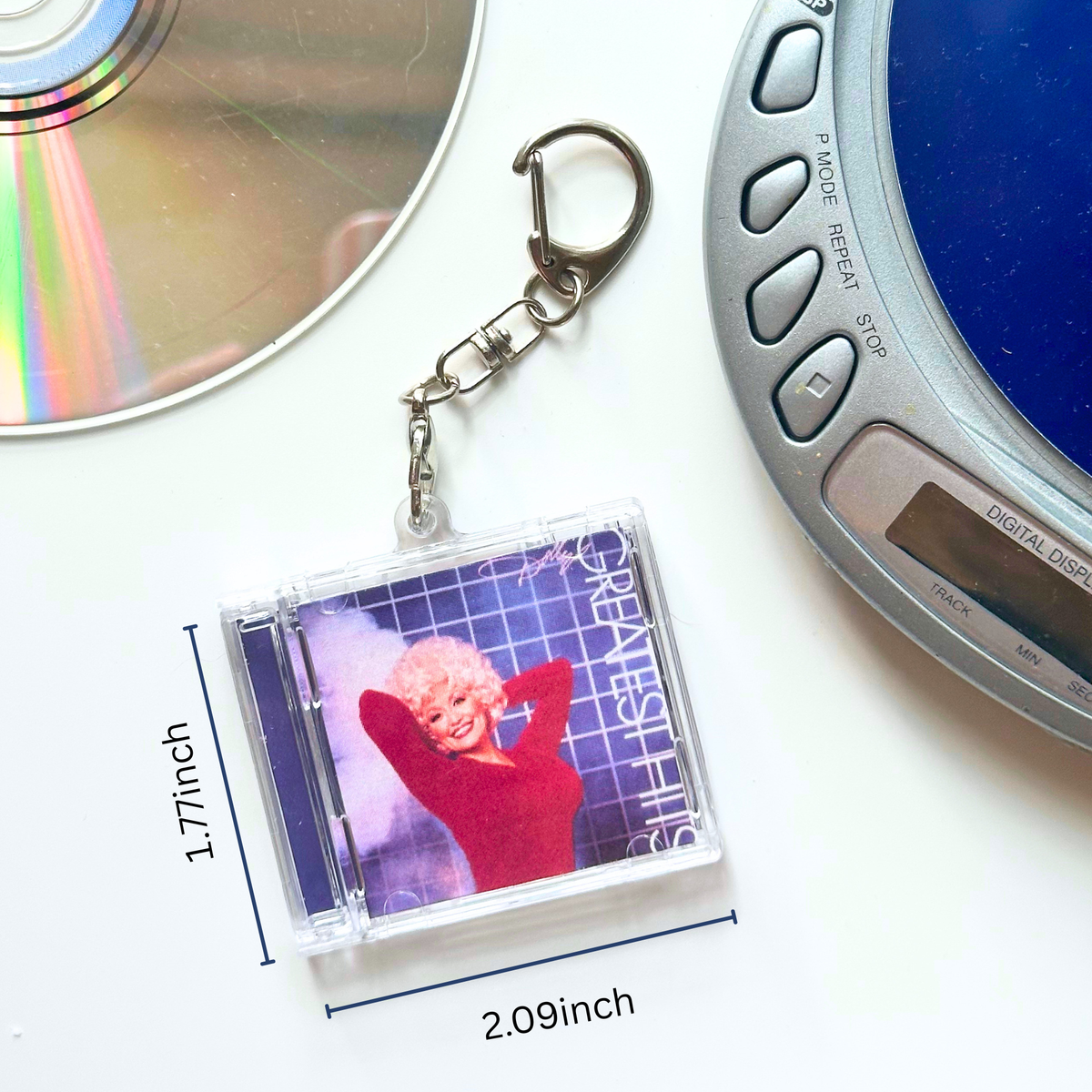 Dolly 'Hit Clips' Mini Keychain