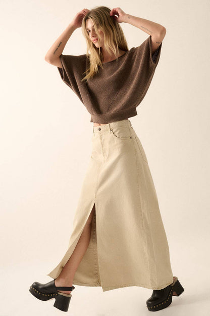 The Willow Pointelle Sweater