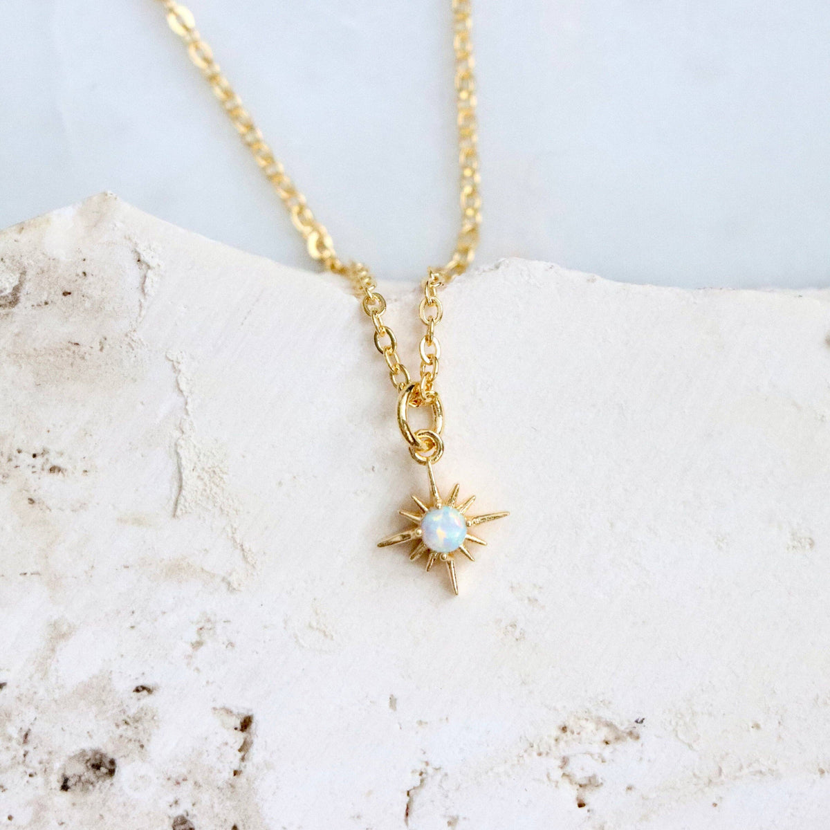 Mini Stone North Star Necklace