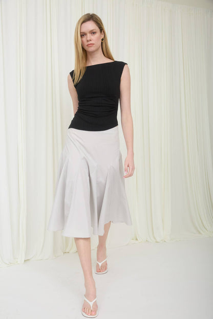 Asymmetrical Sweater Knit Tank