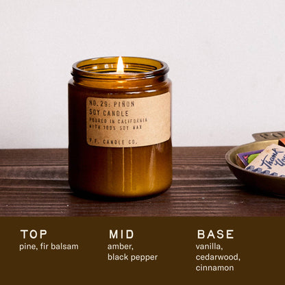 Piñon - 7.2 oz Standard Soy Candle