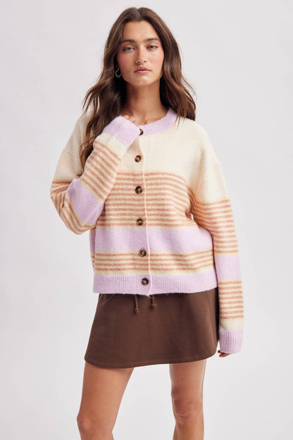 Coastal Colorblock Cardigan