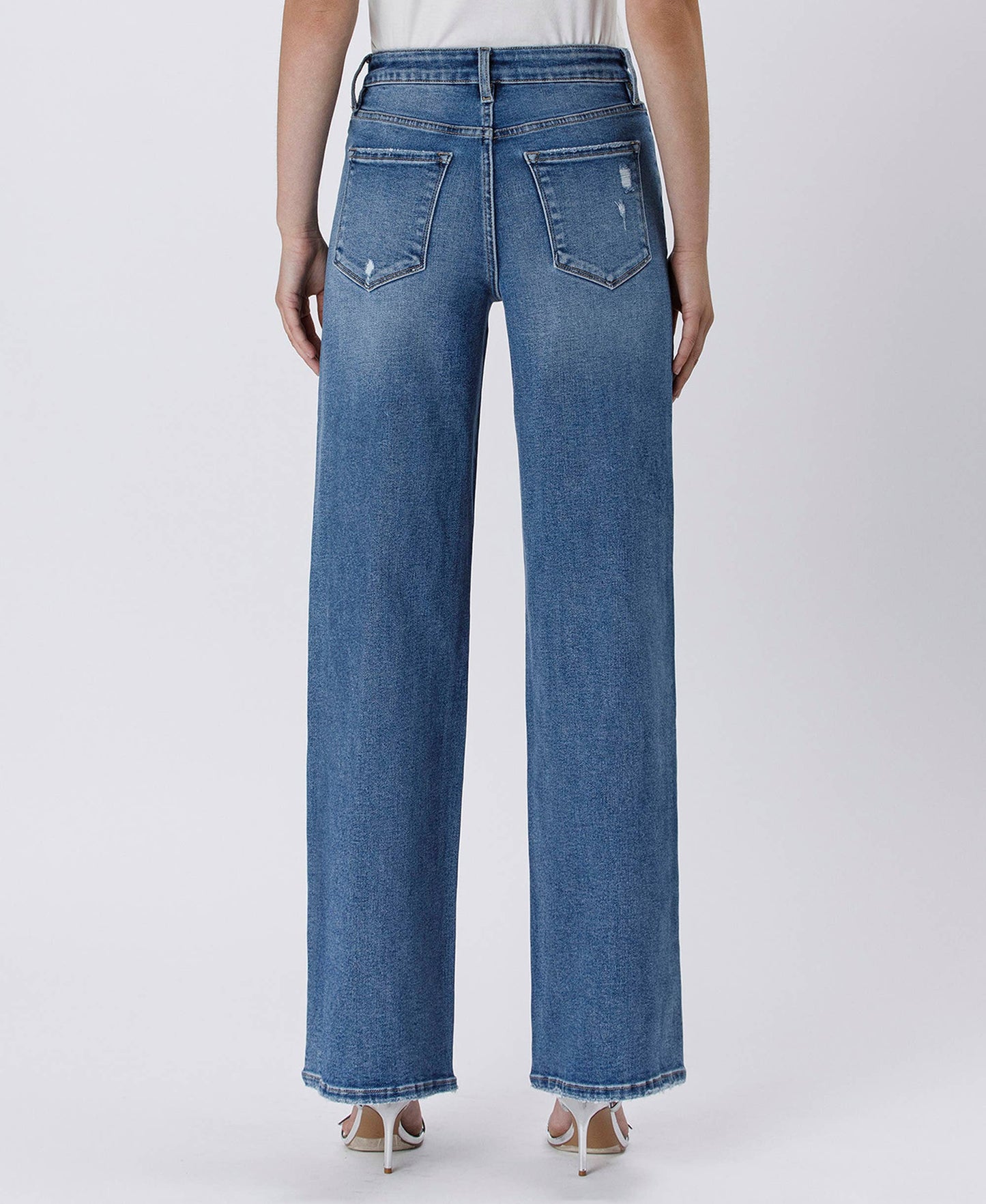 Super High-Rise Baggy Wide Jeans