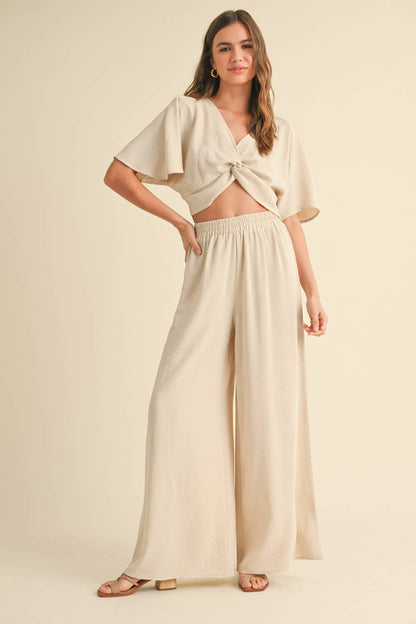 Classic Breezy Wideleg Pant