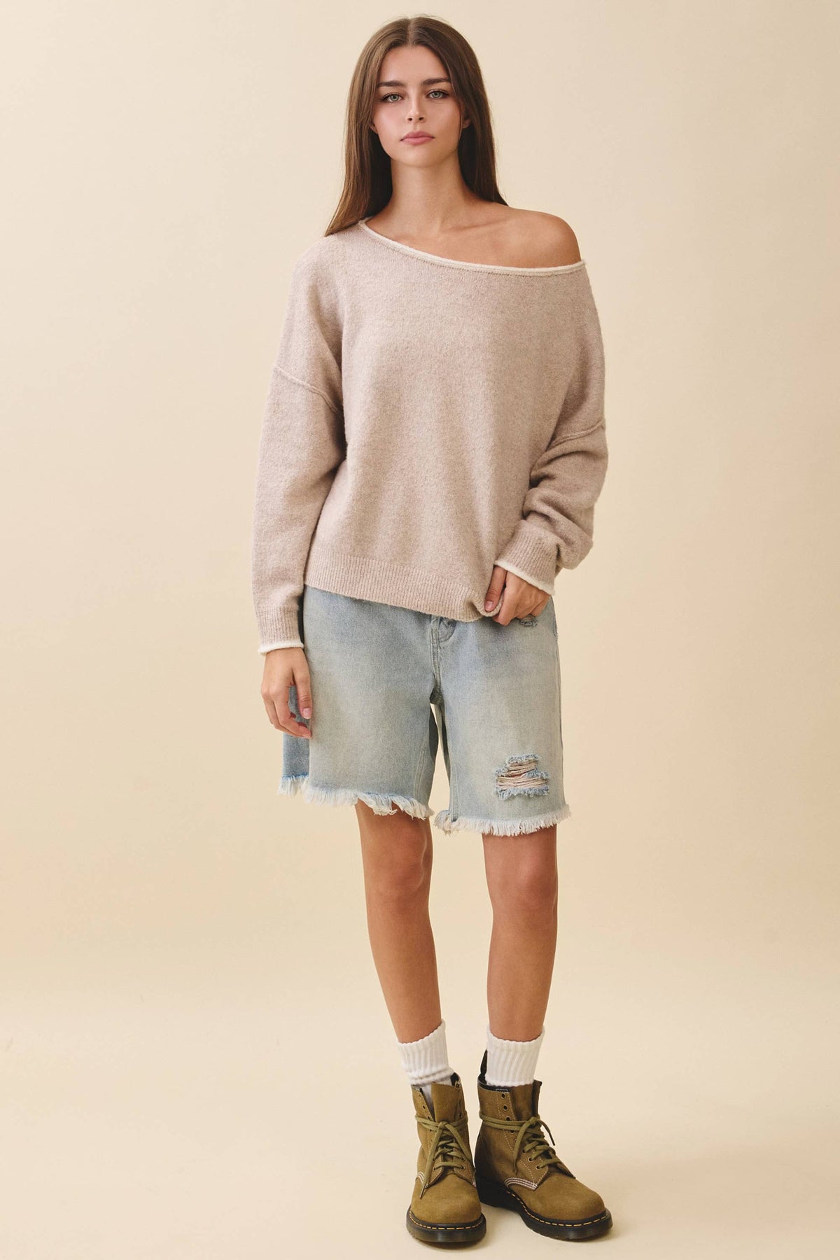 Fuzzy Cloud Sweater