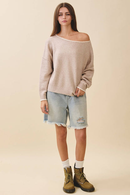 Fuzzy Cloud Sweater