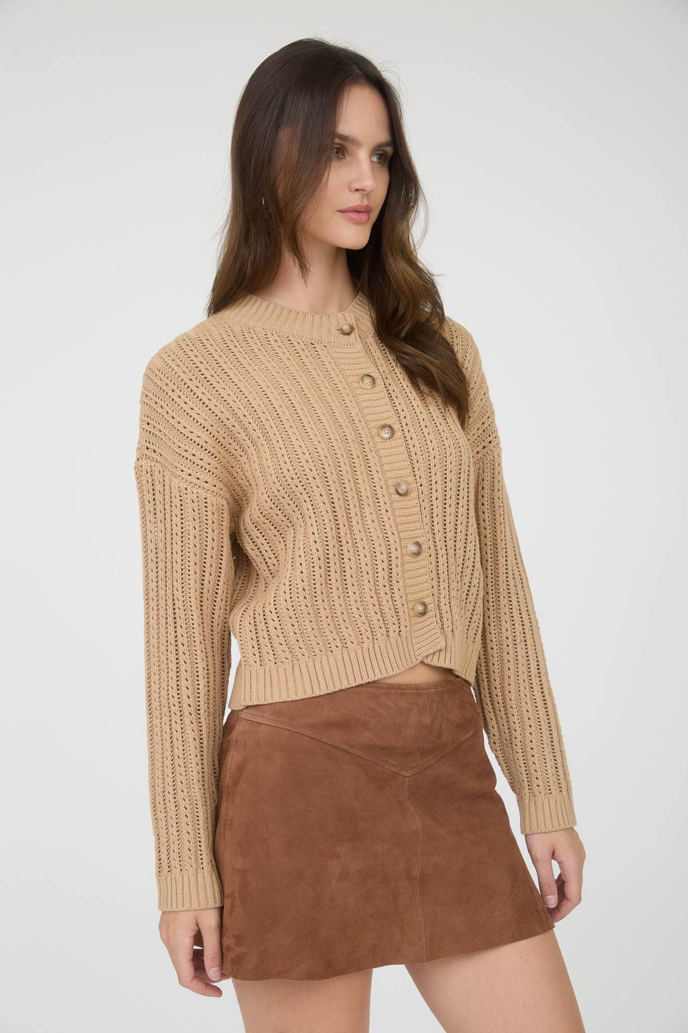 Softest Lightweight Cable Knit Sweater