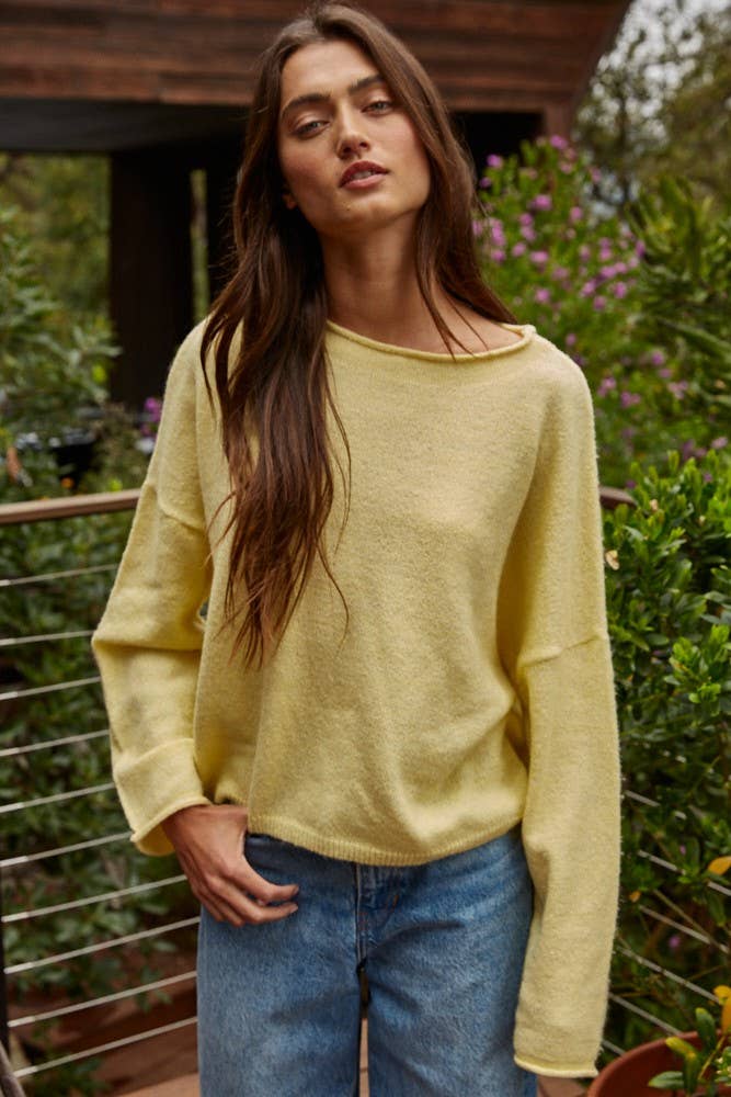Driftwood Rollneck Sweater