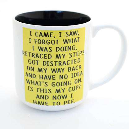 I Came I Saw Adulting Mug