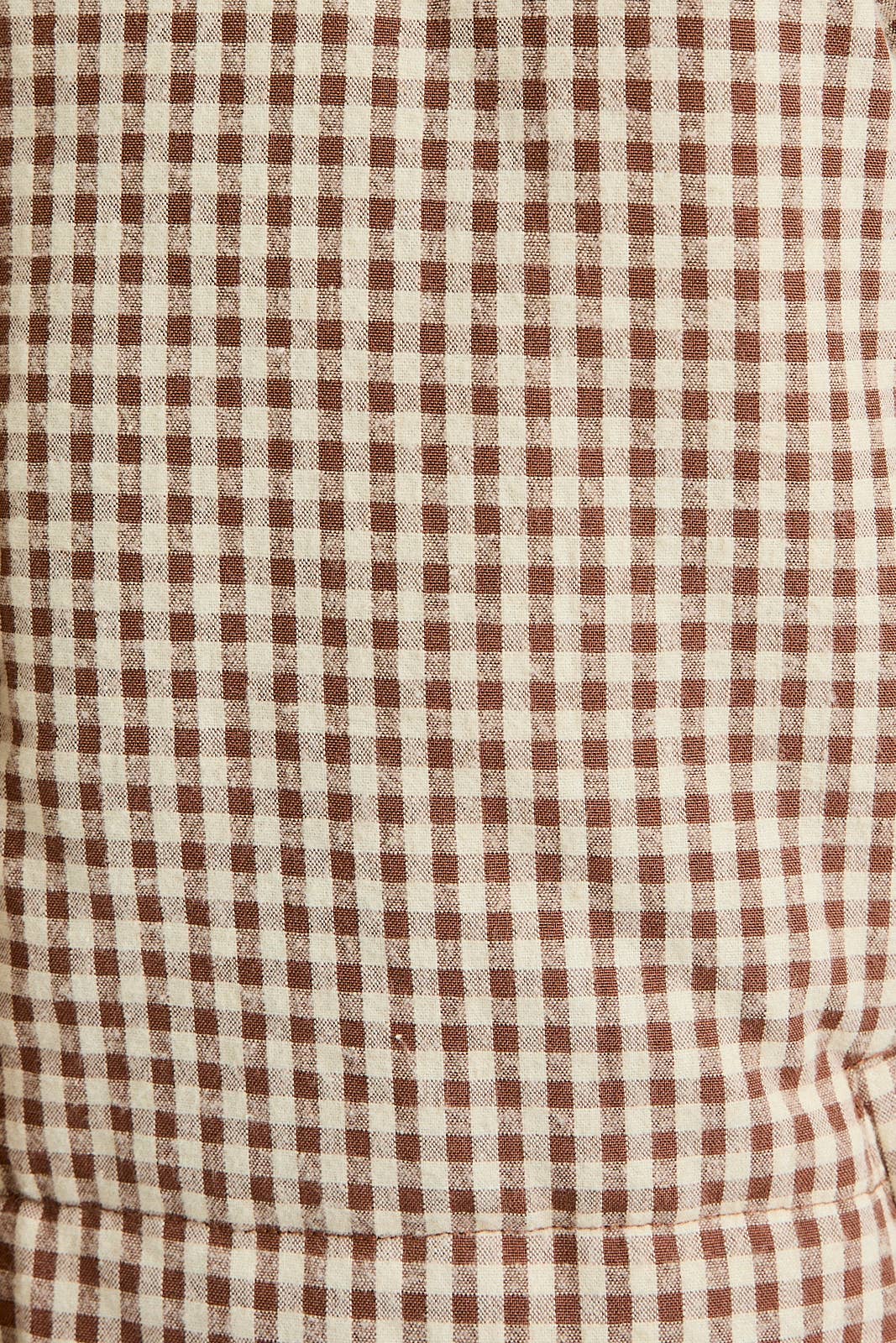 Hadley Gingham Puffer Jacket