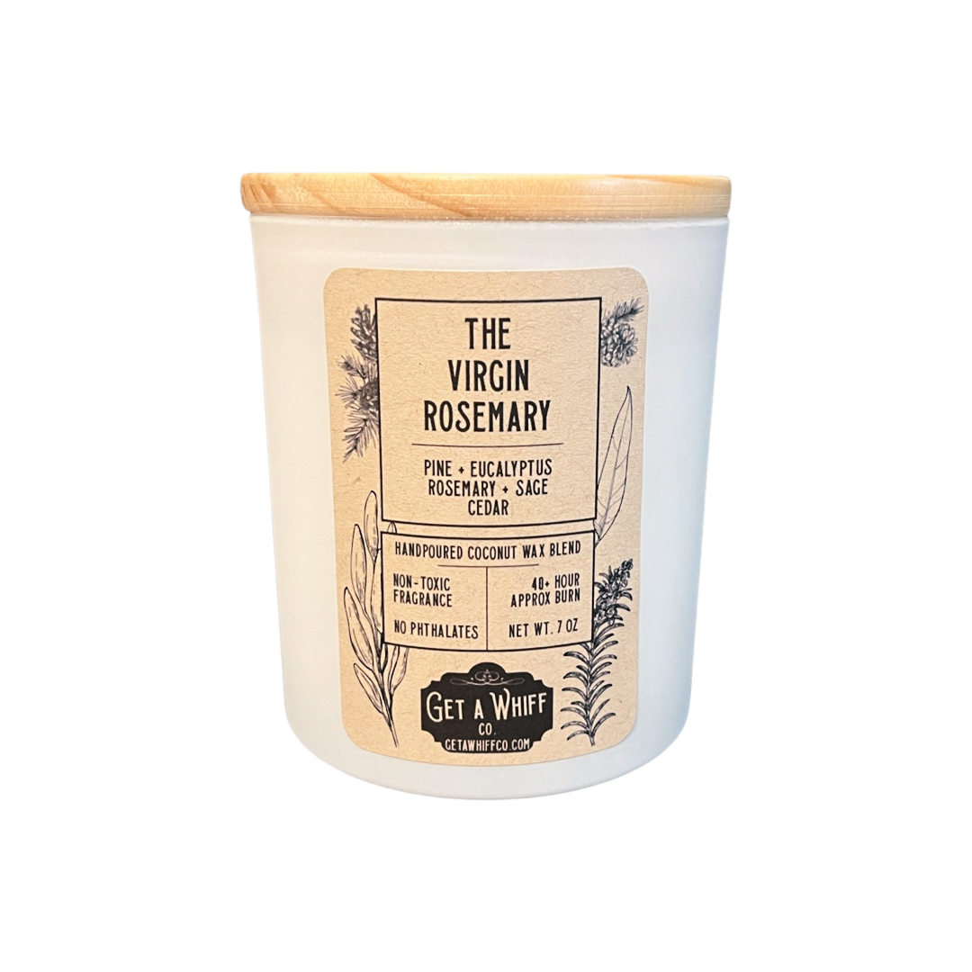 The Virgin Rosemary Soy Candle