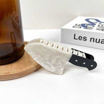Knife Hair Clip
