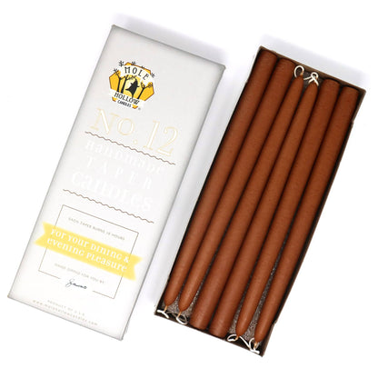 12" Hand Dipped Taper Candles USA Made