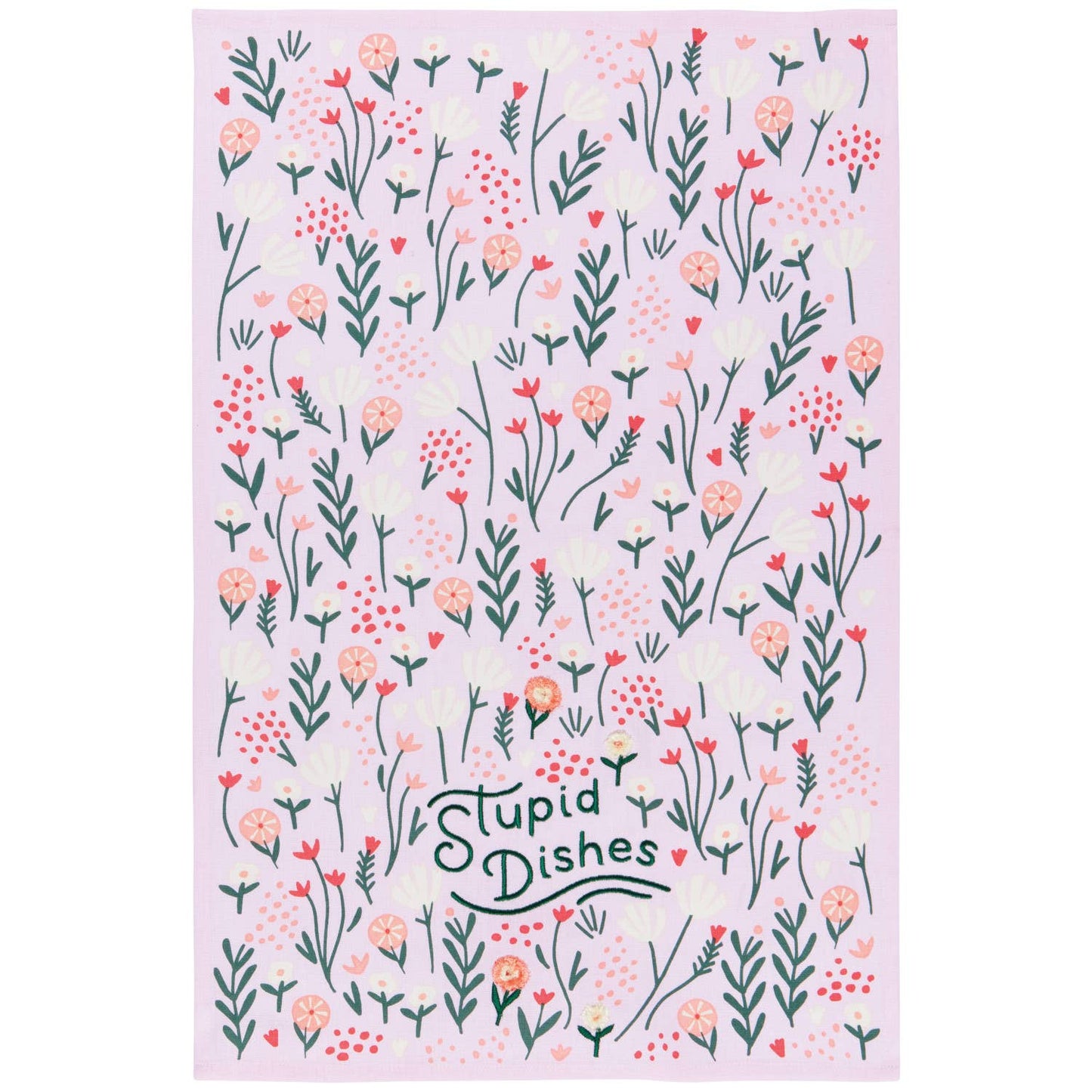 Stupid Dishes Dishtowel