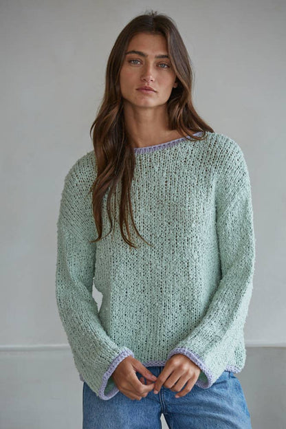 Camden Contrast Sweater