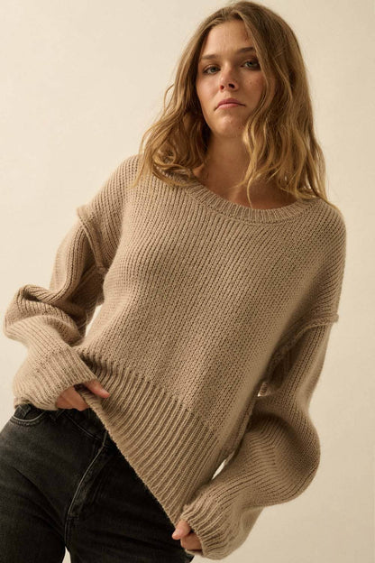 Cami Funnel Neck Sweater