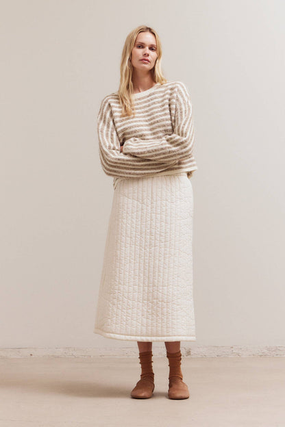 Striped Casual Knit Sweater