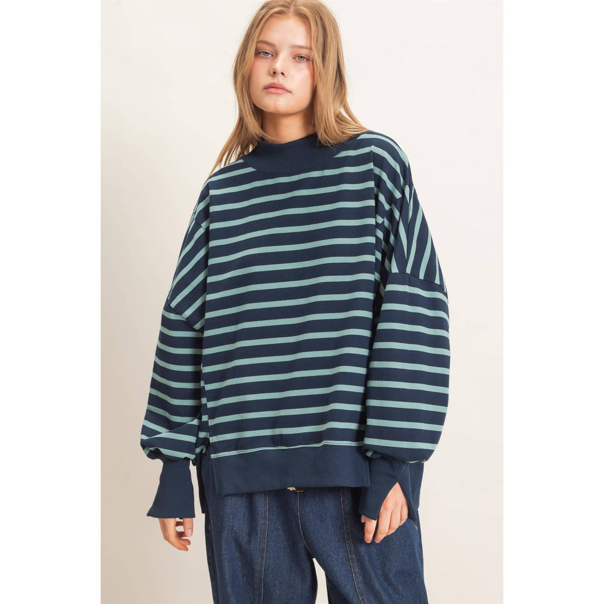 Harbor Stripe Pullover