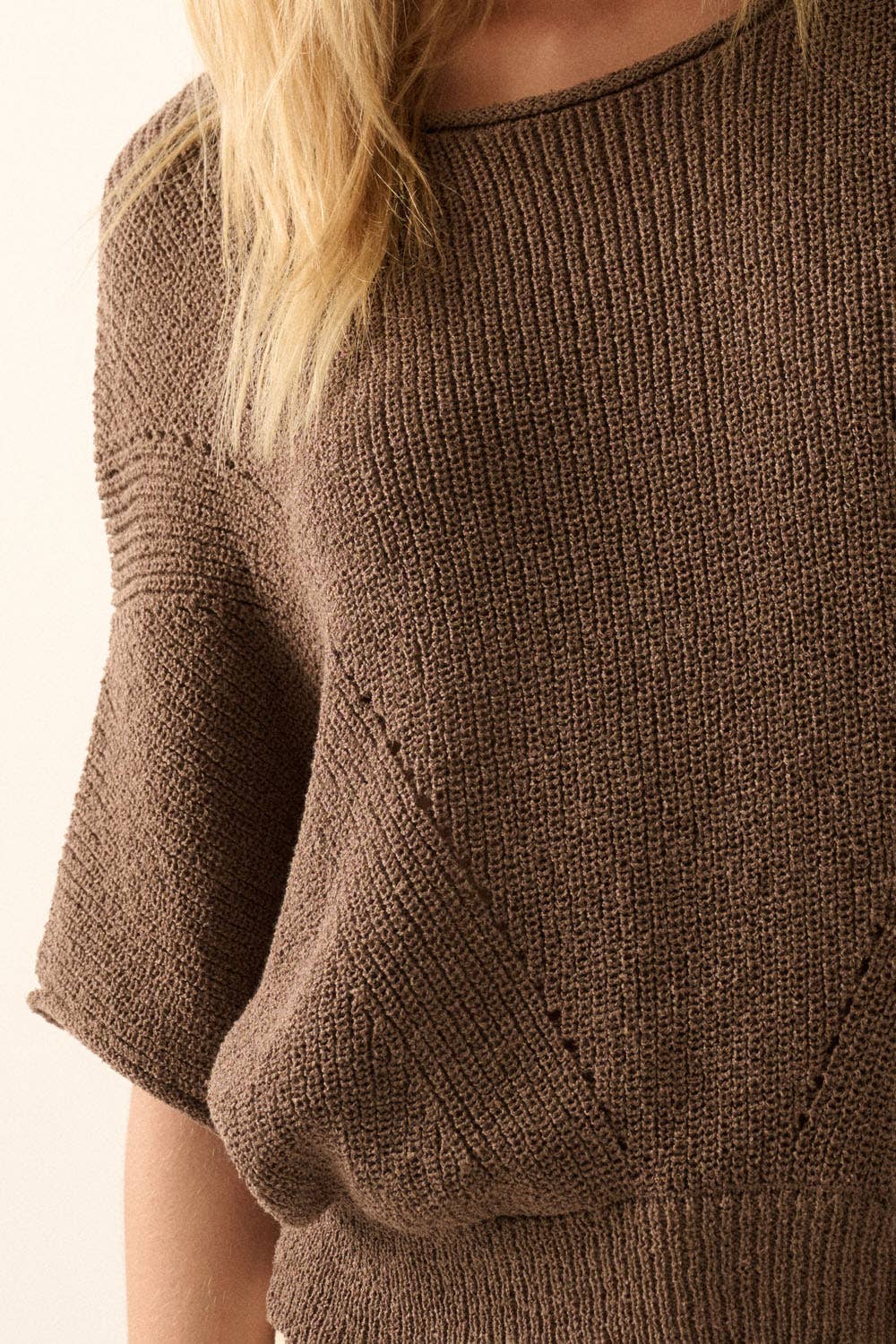 The Willow Pointelle Sweater