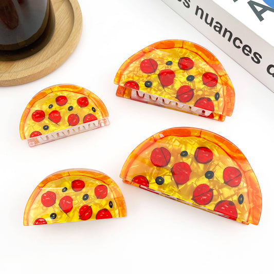 Half Pizza Hair Clip