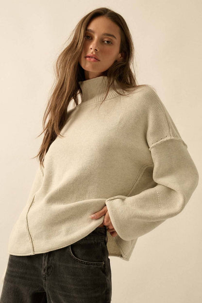 Cami Funnel Neck Sweater