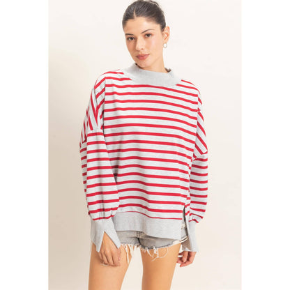 Harbor Stripe Pullover