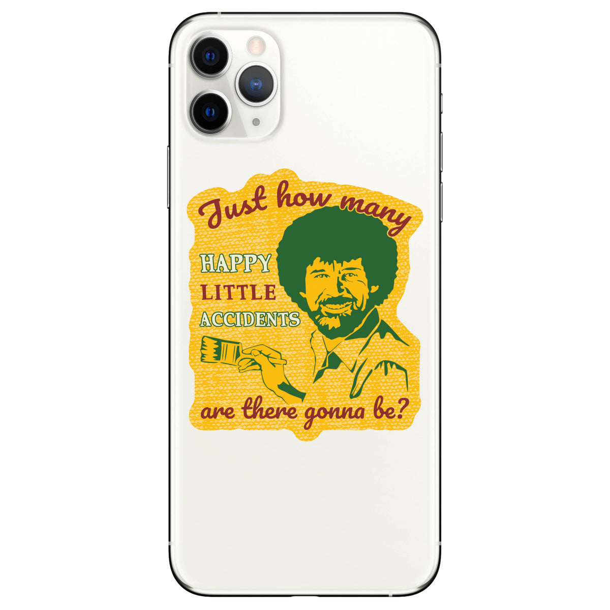Just How Many Happy Little Accidents Sticker