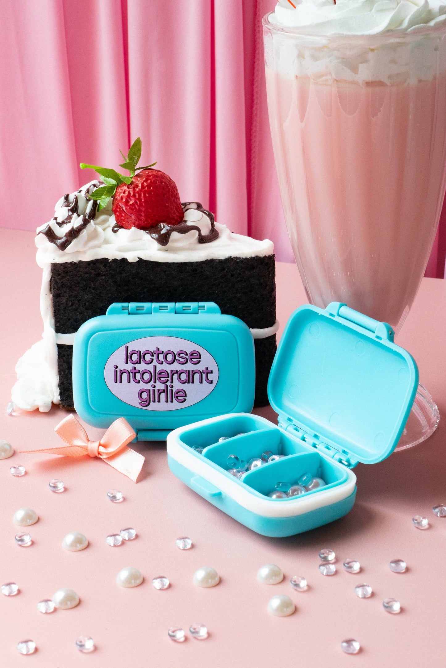 Lactose Intolerant Girlie Pill Case