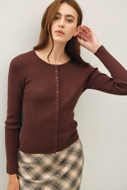 Nora Button Cardigan