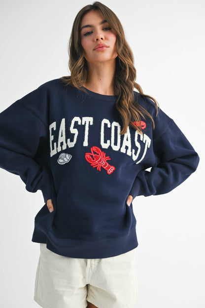 East Coast Graphic Sweatshirt