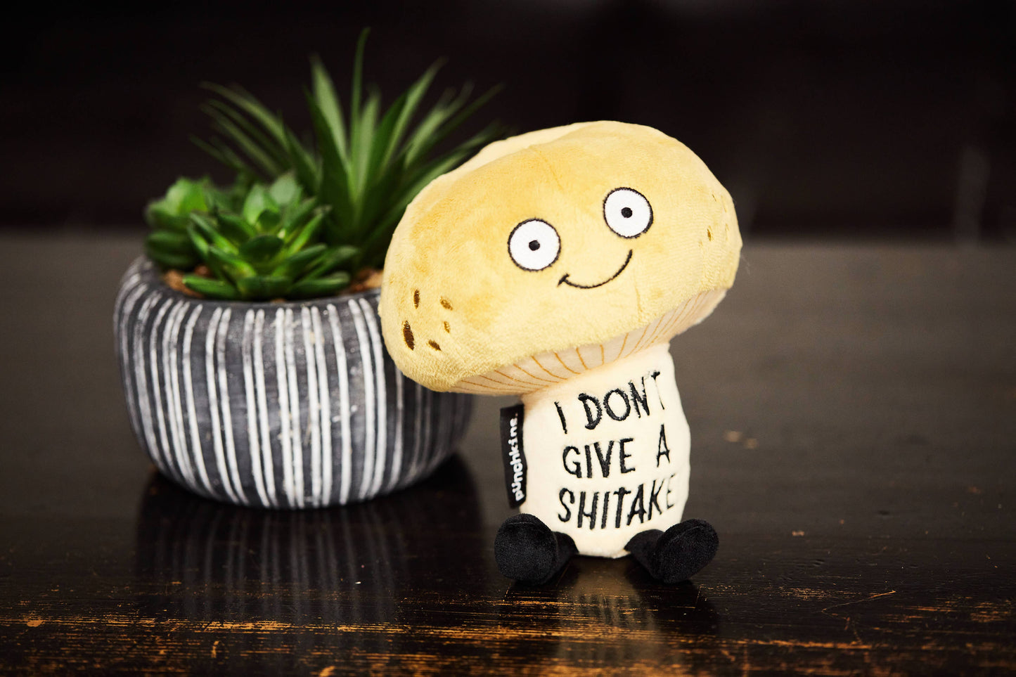 Mushroom Plush Snarky Plush White Elephant Gift Toy Funny