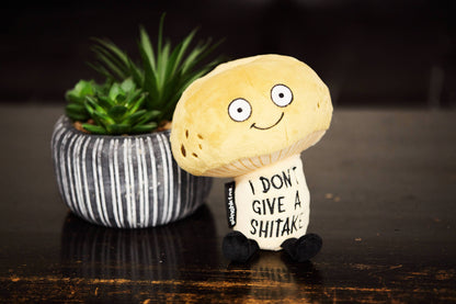 Mushroom Plush Snarky Plush White Elephant Gift Toy Funny