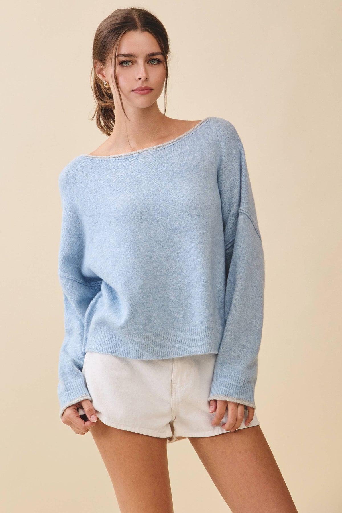 Fuzzy Cloud Sweater
